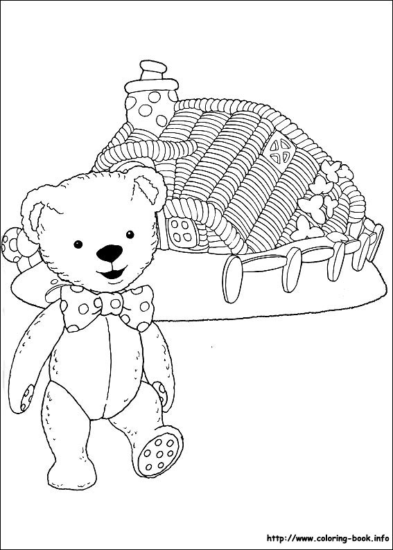 Andy Pandy coloring picture